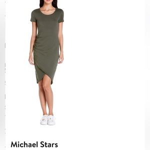 Michel Stars Kimber Tulip Skirt Dress. Size Large.